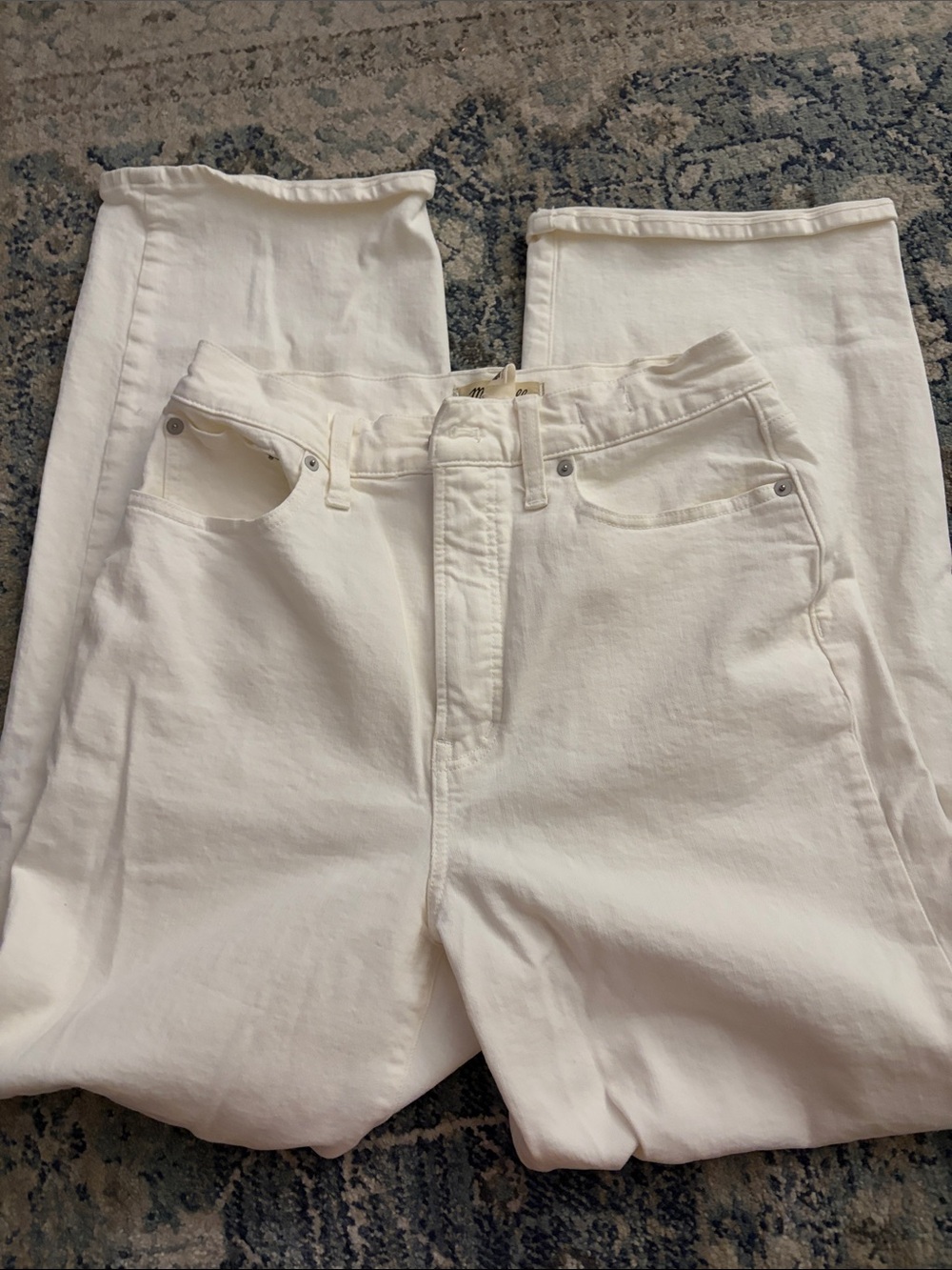 Madewell the perfect vintage wide leg crop jean 29 tall